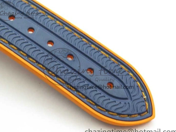 0316 Planet Ocean 45.5mm Big Blue Real Ceramic VSF 1:1 Best Edition on Blue Rubber Strap A8906 Super Clone Unique 7896